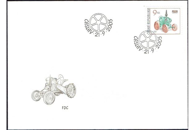 FDC 0447- 449   - Obálka prvního dne 2005 