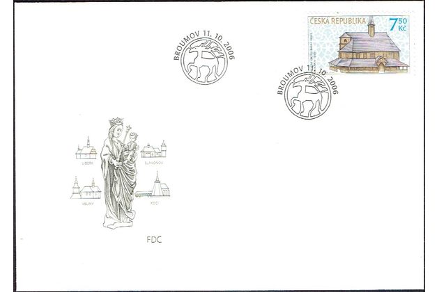 FDC 0490- 491  - Obálka prvního dne 2006 