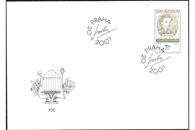 FDC 0502  - Obálka prvního dne 2007