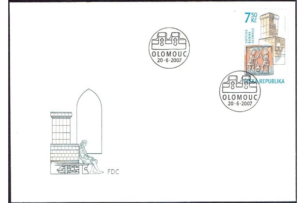 FDC 0521- 522   - Obálka prvního dne 2007  