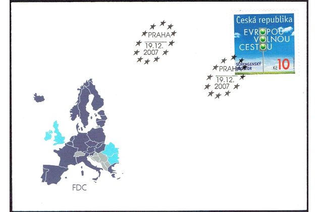 FDC 0538  - Obálka prvního dne 2007 