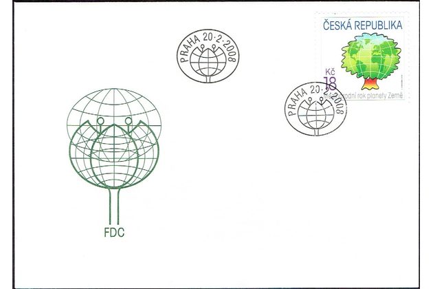 FDC 0546  - Obálka prvního dne 2008