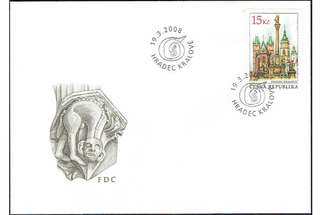 FDC 0552- 553  - Obálka prvního dne 2008