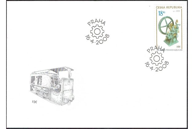 FDC 0556- 558  -  Obálka prvního dne 2008 