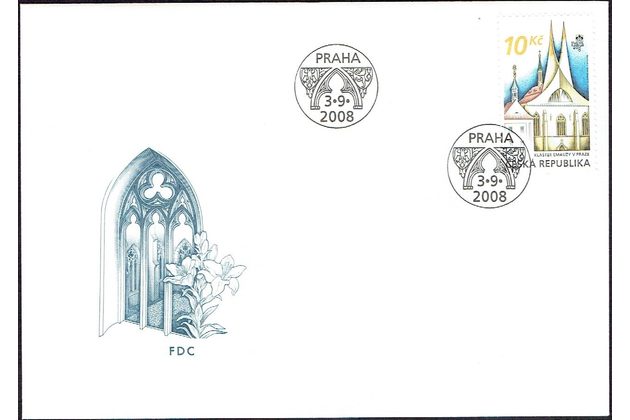 FDC 0571  -  Obálka prvního dne 2008 