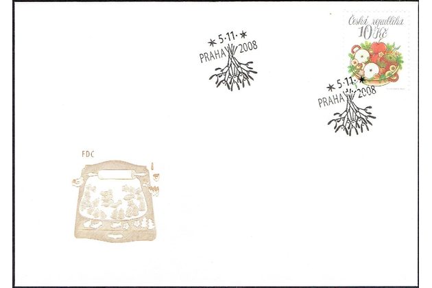 FDC 0581  -  Obálka prvního dne 2008  