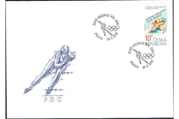 FDC 626 -  Obálka prvního dne 2010  