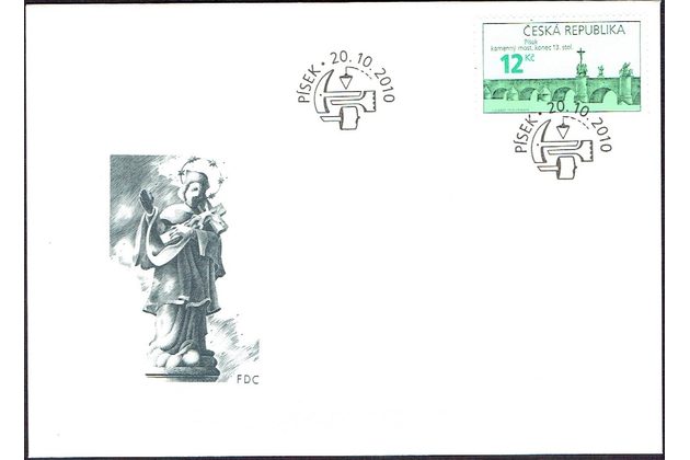 FDC 656-657 -  Obálka prvního dne 2010   