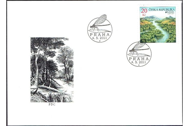 FDC 680  -  Obálka prvního dne 2011   