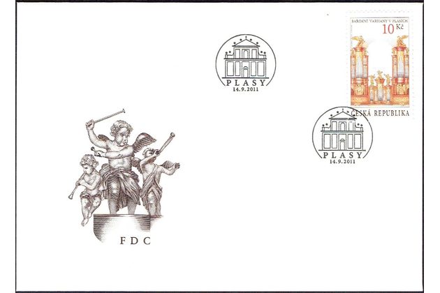 FDC 697   -  Obálka prvního dne 2011  