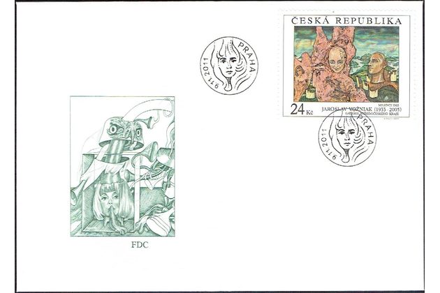 FDC 704- 706   -  Obálka prvního dne 2011  