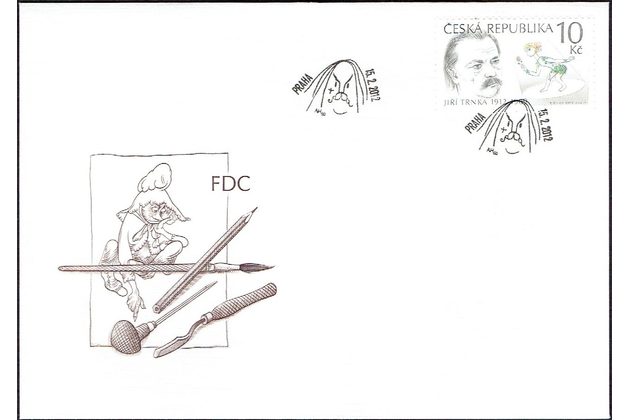 FDC 710   -  Obálka prvního dne 2012 