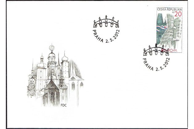 FDC 719 -  Obálka prvního dne 2012 