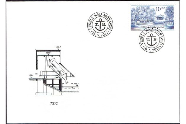 FDC 720 -  Obálka prvního dne 2012  
