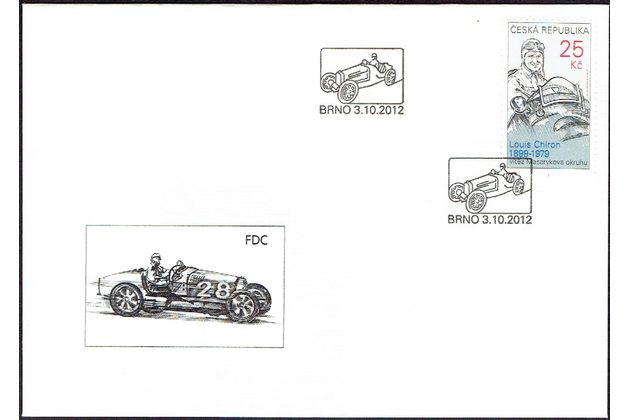 FDC 743 - 744  -  Obálka prvního dne 2012  