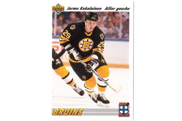 HK100 - Upper Deck karta - Jarmo Kakalainen č.E1 (1991-92)