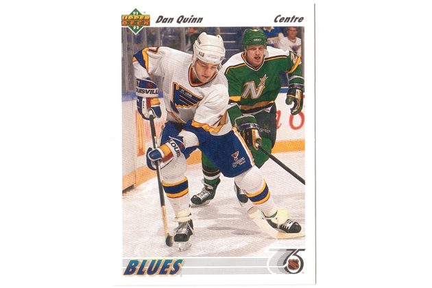HK104 - Upper Deck karta - Dan Quinn č.358 (1991-92)