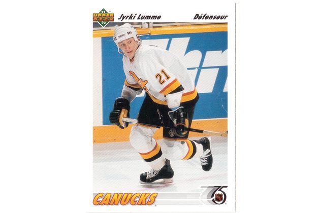 HK108 - Upper Deck karta - Jyrki Lumme č.114 (1991-92)