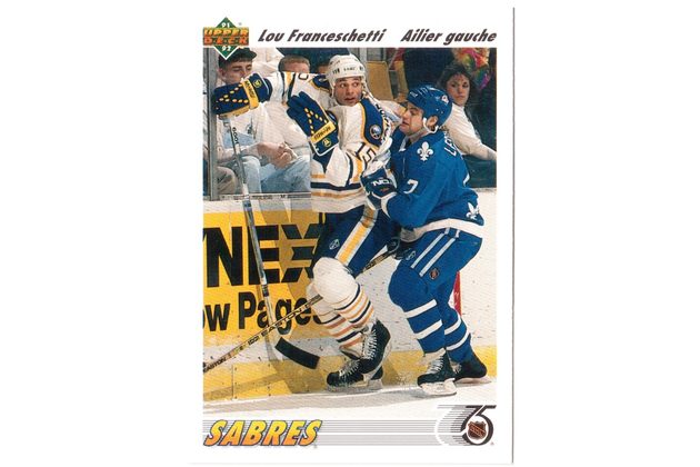 HK112 - Upper Deck karta - Lou Franceschetti č.399 (1991-92)