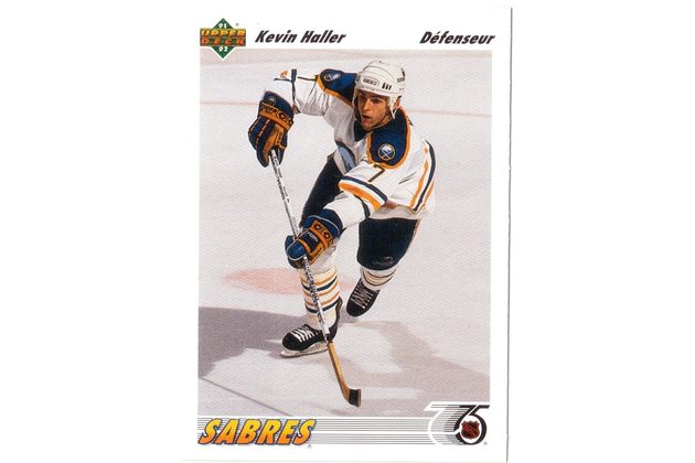 HK114 - Upper Deck karta - Kevin Haller č.192 (1991-92)