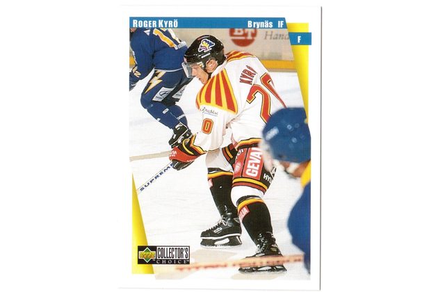 HK120 - Upper Deck karta - Roger Kyrö č.26  (1996-97)