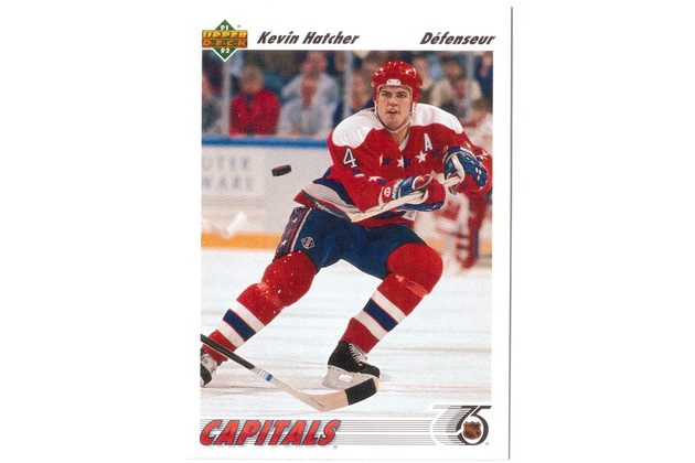 HK122 - Upper Deck karta - Kevin Hatcher č.361  (1991-92)