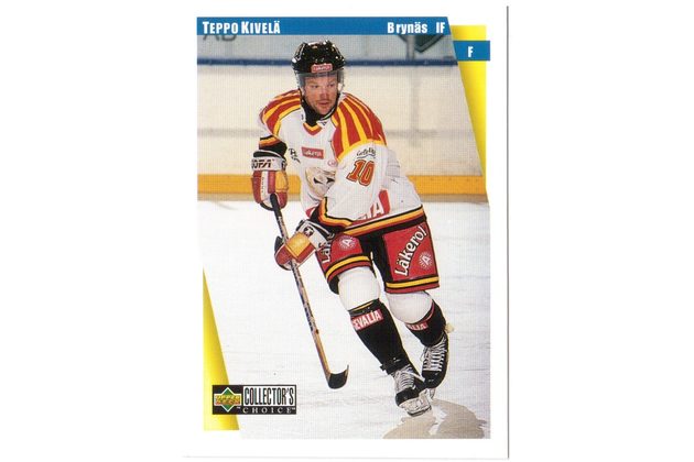 HK123 - Upper Deck karta - Tepo Kivelä č.24  (1996-97)