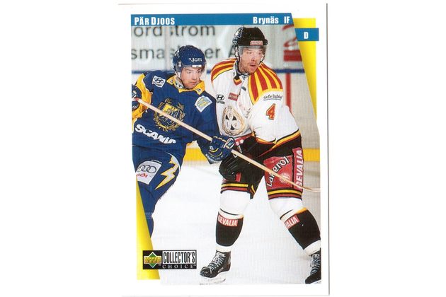 HK125 - Upper Deck karta - Pär Djoos č.18   (1996-97)