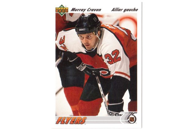 HK130 - Upper Deck karta - Murray Craven č.306  (1991-92)