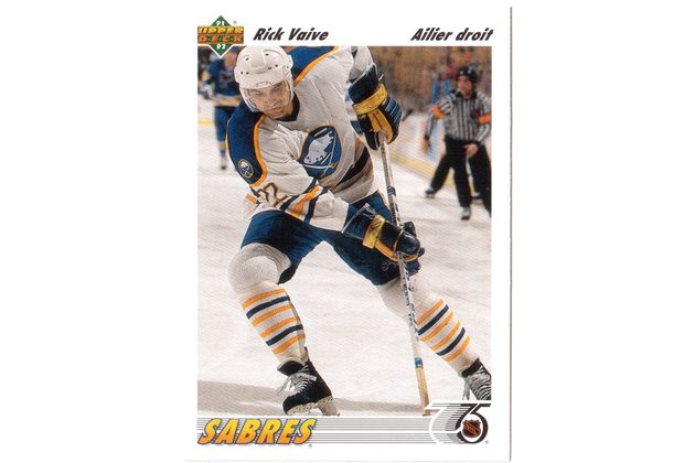 HK136 - Upper Deck karta - Rick Vaive č. 179 (1991-92)