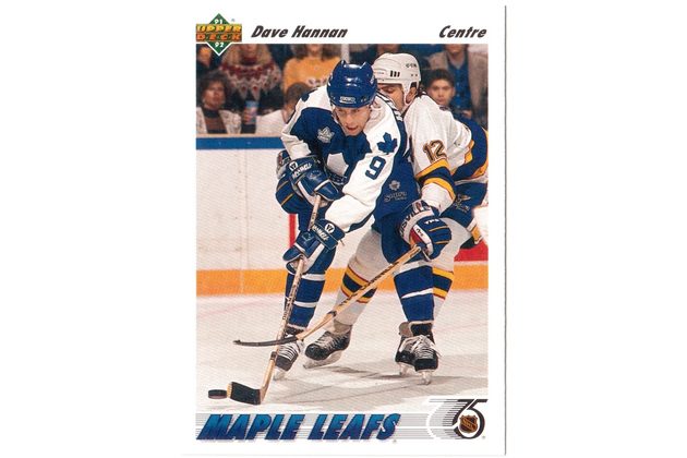 HK138 - Upper Deck karta - Dave Hannan č. 312 (1991-92)