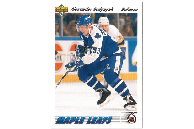 HK139 - Upper Deck karta - Alexander Godynyuk č. 466 (1991-92)