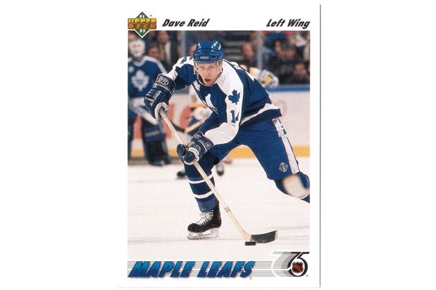 HK147 - Upper Deck karta - Dave Reid č. 217 (1991-92)