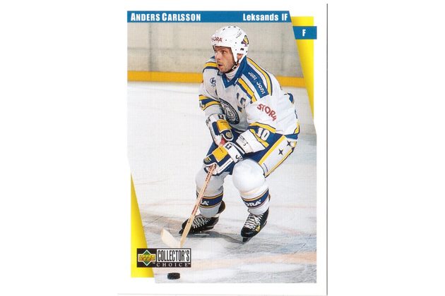 HK151 - Upper Deck karta - Anders Carlsson č. 109 (1996-97)