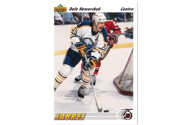 HK156 - Upper Deck karta - Dale Hawerchuk č. 126 (1991-92)