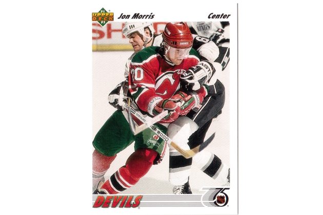 HK166 - Upper Deck karta - Jon Morris č. 216 (1991-92)
