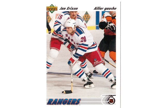 HK167 - Upper Deck karta - Jan Erixon č. 178 (1991-92)
