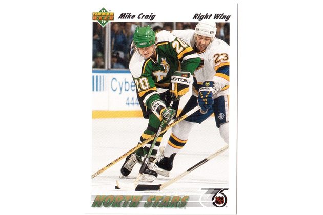 HK168 - Upper Deck karta - Mike Craig č. 125 (1991-92)