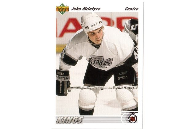 HK171 - Upper Deck karta - John McIntyre (1991-92)