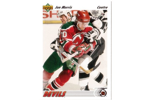 HK175 - Upper Deck karta - Jon Morris č. 216 (1991-92)