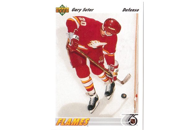 HK179 - Upper Deck karta - Gary Suter č. 341 (1991-92)