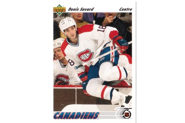 HK180 - Upper Deck karta - Denis Savard č. 242 (1991-92)