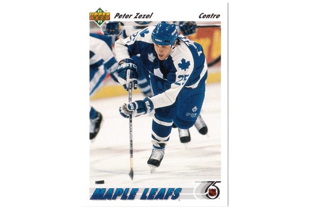 HK185 - Upper Deck karta - Peter Zezel č. 241 (1991-92)