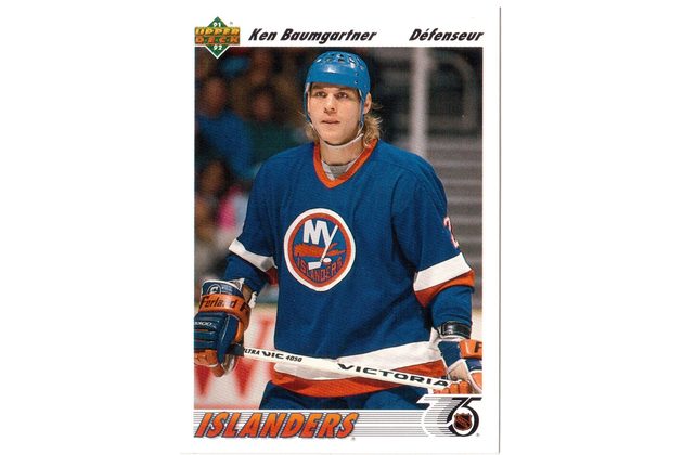 HK191 - Upper Deck karta - Ken Baumgartner č. 402 (1991-92)