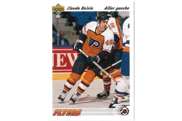 HK197 - Upper Deck karta - Claude Boivin č. 475 (1991-92)