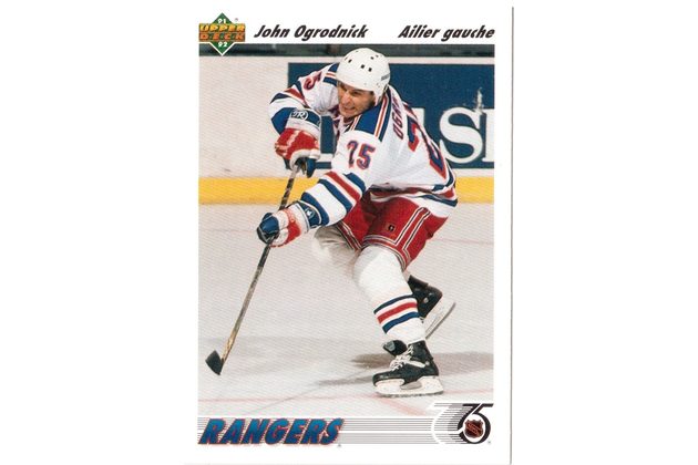 HK204 - Upper Deck karta - John Ogrodnick č. 476 (1991-92)