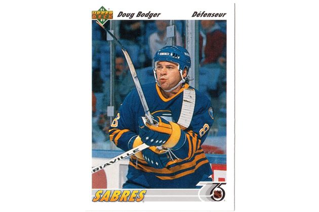 HK205 - Upper Deck karta - Doug Bodger č. 477 (1991-92)