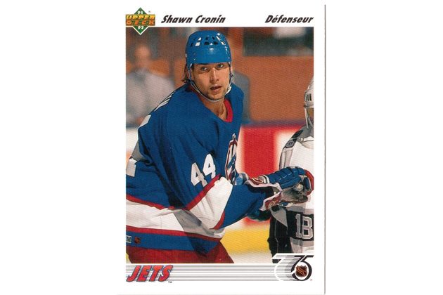HK206 - Upper Deck karta - Shawn Cronin č. 478 (1991-92)