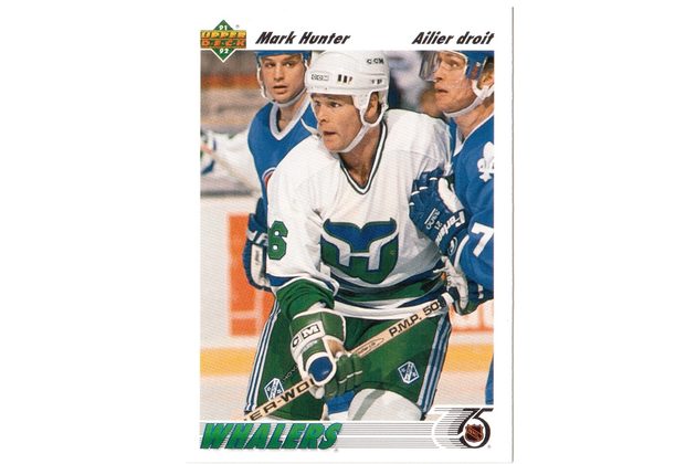 HK207 - Upper Deck karta - Mark Hunter č. 479 (1991-92)