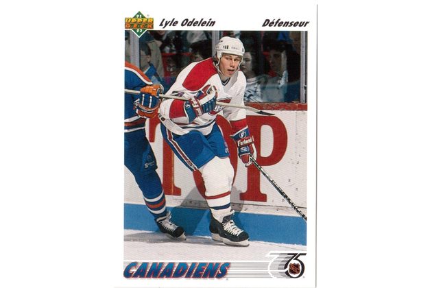 HK209 - Upper Deck karta - Lyle Odelein č. 482 (1991-92)